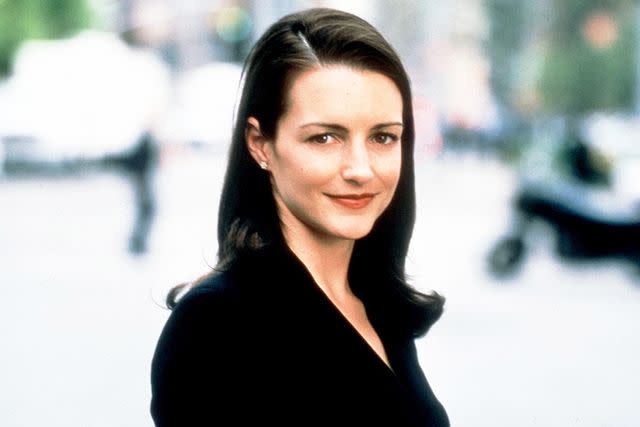 <p>Paramount Pictures/Getty</p> Kristin Davis in 'Sex and the City' in 1999