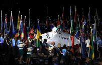 Gold Coast 2018 Commonwealth Games - Closing Ceremony - Carrara Stadium - Gold Coast, Australia - April 15, 2018. General view of the closing ceremony. REUTERS/Paul Childs