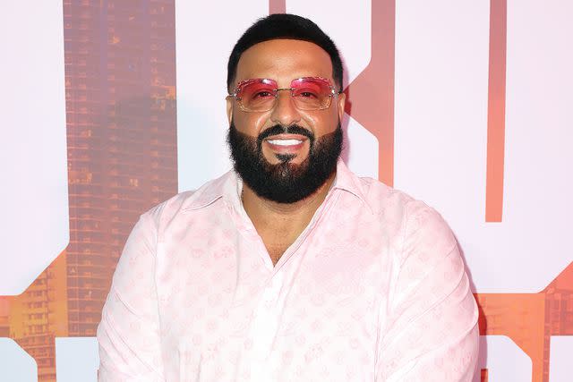 <p>Alexander Tamargo/Getty</p> DJ Khaled