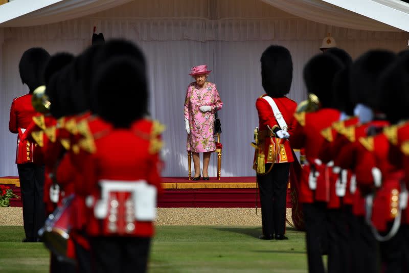 U.S. President Biden and first lady meet Britain's Queen Elizabeth at Windsor Castle