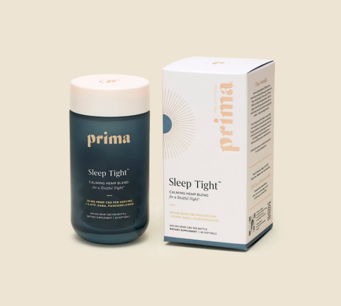 prima sleep tight soft gels review CBD