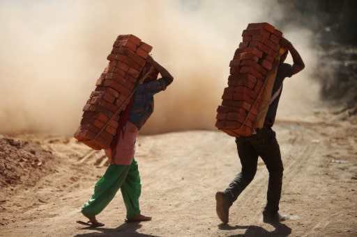 Most workers live in shacks around the factories. As bonded labourers, the next generation of workers are literally born into the industry and many start work as children