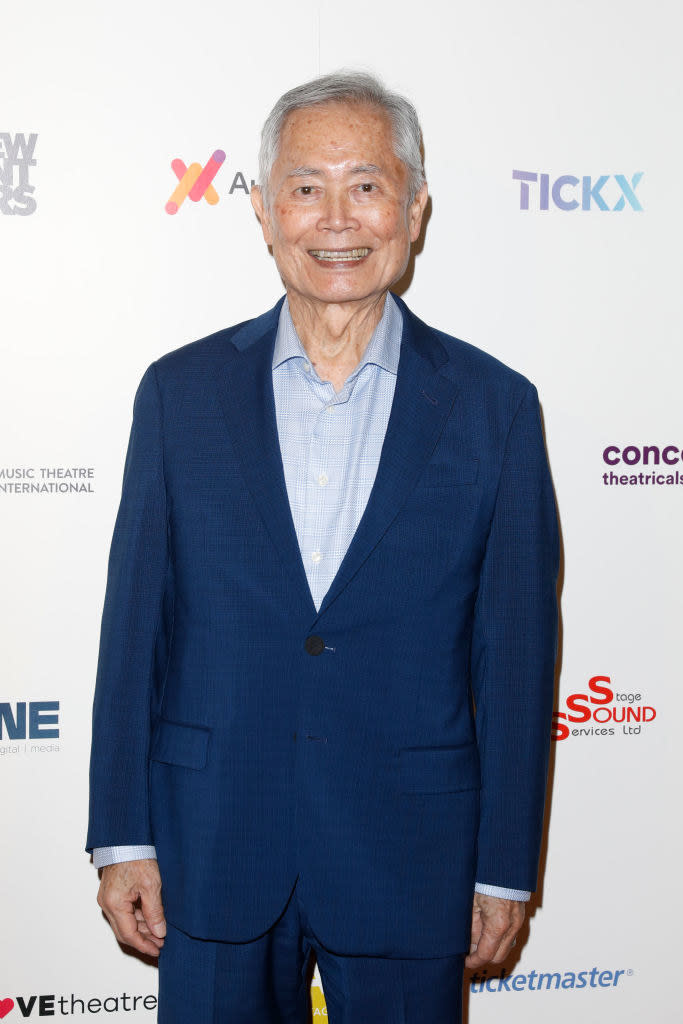 Closeup of George Takei