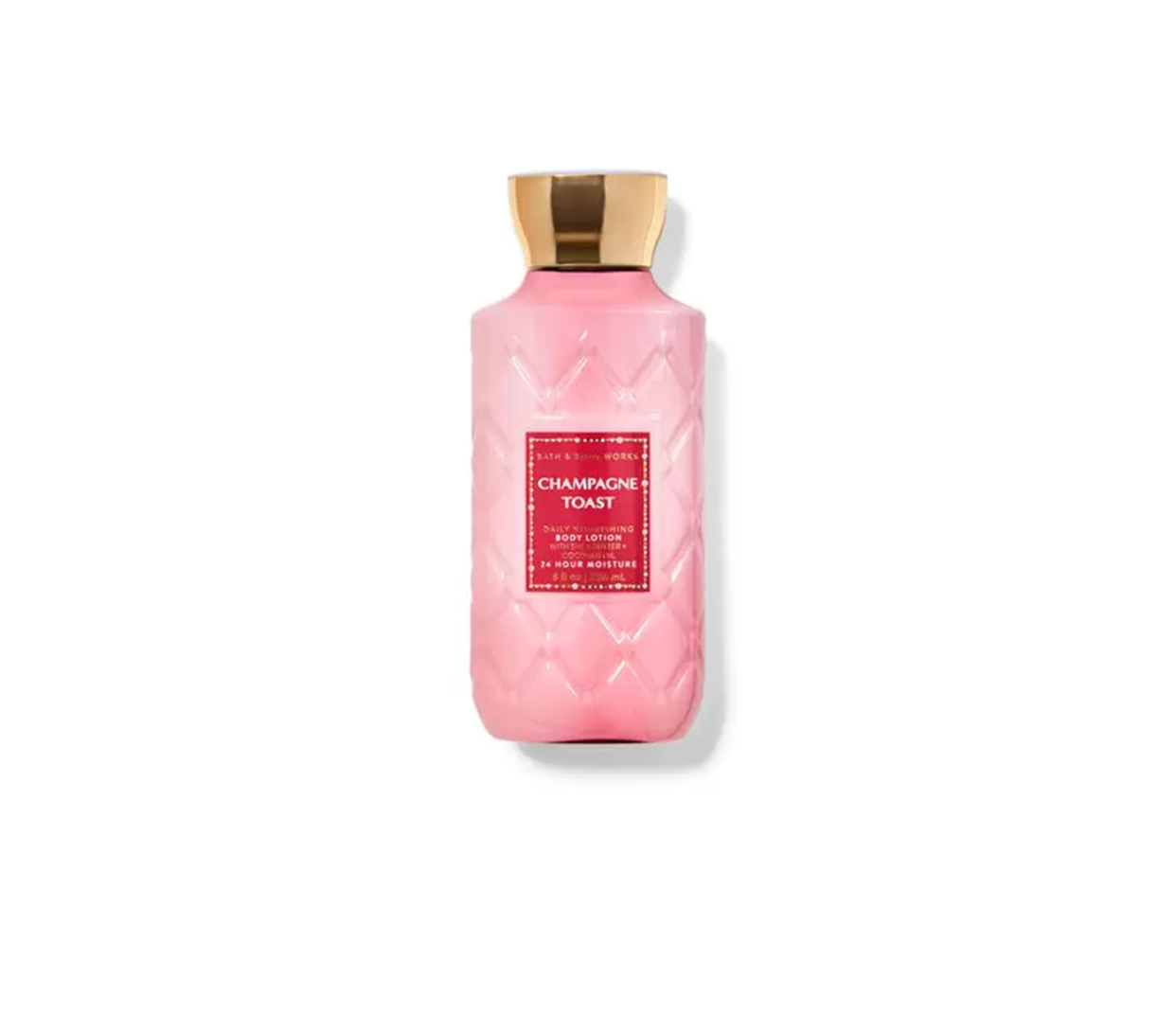 <p><a href="https://go.redirectingat.com?id=74968X1596630&url=https%3A%2F%2Fwww.bathandbodyworks.com%2Fp%2Fchampagne-toast-daily-nourishing-body-lotion-026702221.html&sref=https%3A%2F%2F" rel="nofollow noopener" target="_blank" data-ylk="slk:Shop Now;elm:context_link;itc:0;sec:content-canvas" class="link rapid-noclick-resp">Shop Now</a></p><p>Champagne Toast Body Lotion</p><p>bathandbodyworks.com</p><p>$4.95</p>