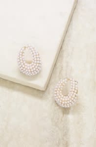 pearl earrings