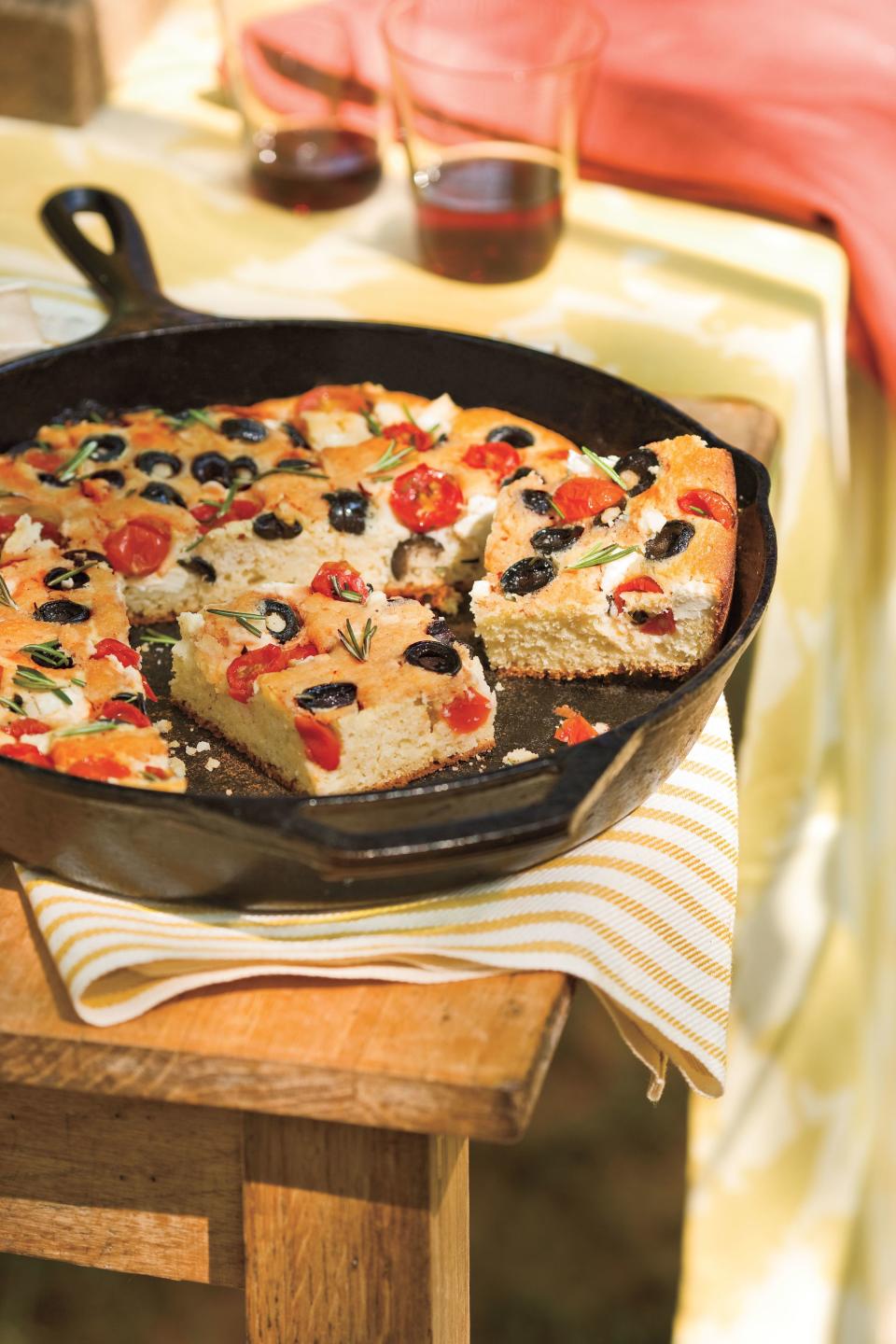 Cornbread Focaccia