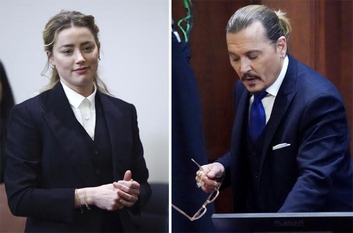 Amber Heard repite los estilismos que lleva su ex en el juicio