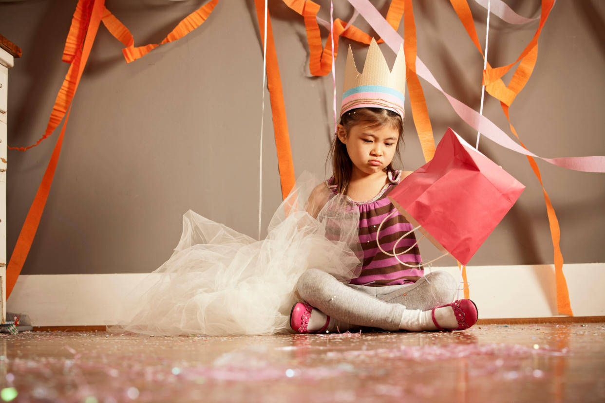 Should parents have more control about what goes in kids party bags? [Photo: Getty]