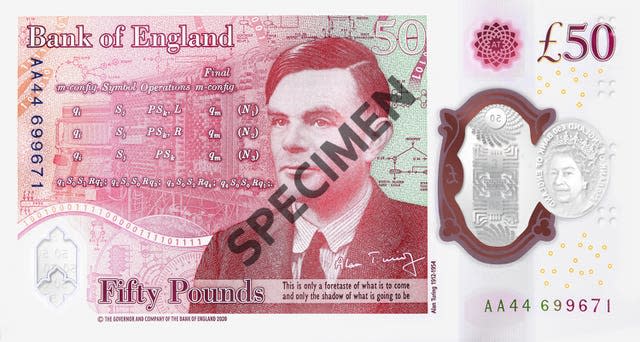 New £50 note