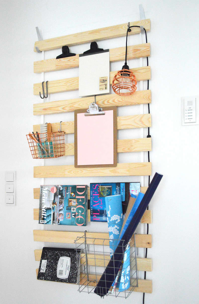 Slat wall organizer