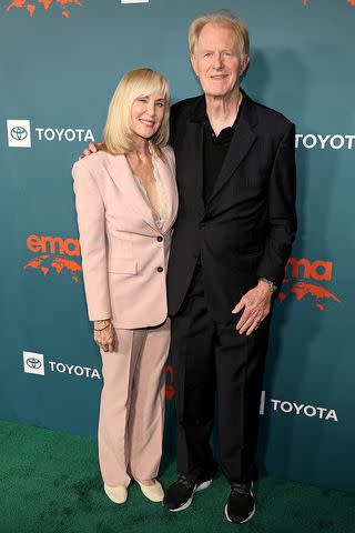 <p>Kayla Oaddams/Getty </p> Rachelle Carson and Ed Begley Jr.