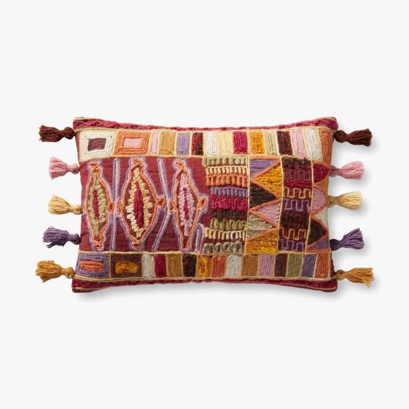 Sunset Fiesta Lumbar Pillow