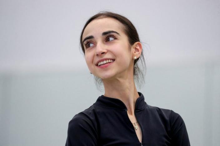 Ballet star Laura Fernandez rehearses in Tbilisi