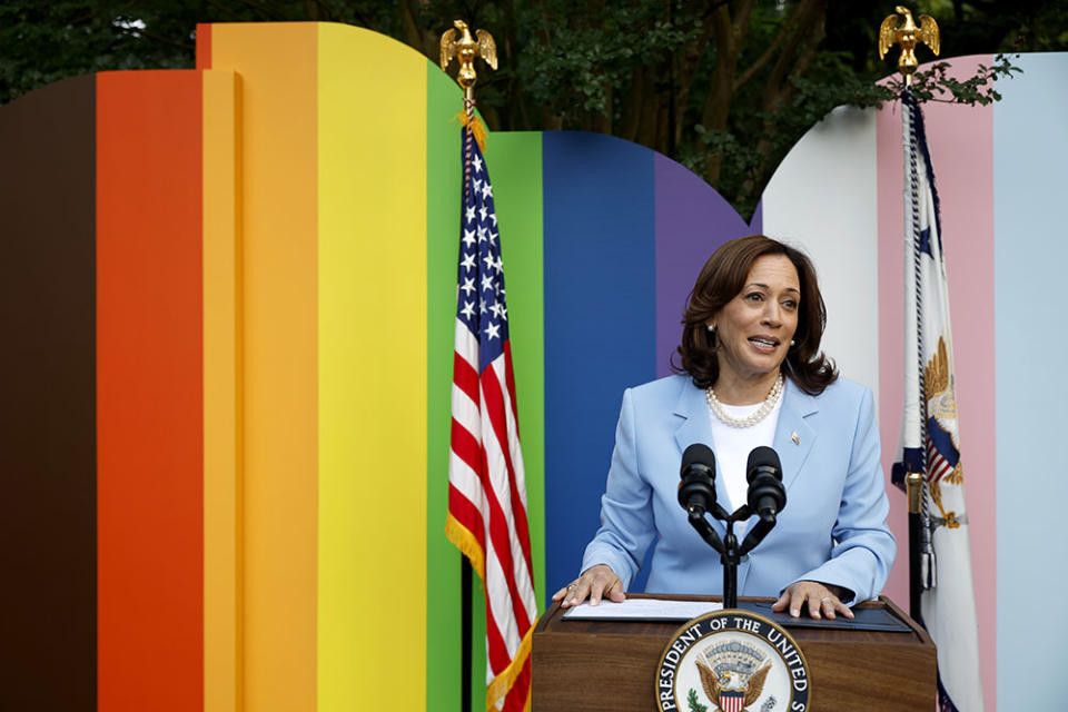 Kamala Harris GLAAD Pride Reception