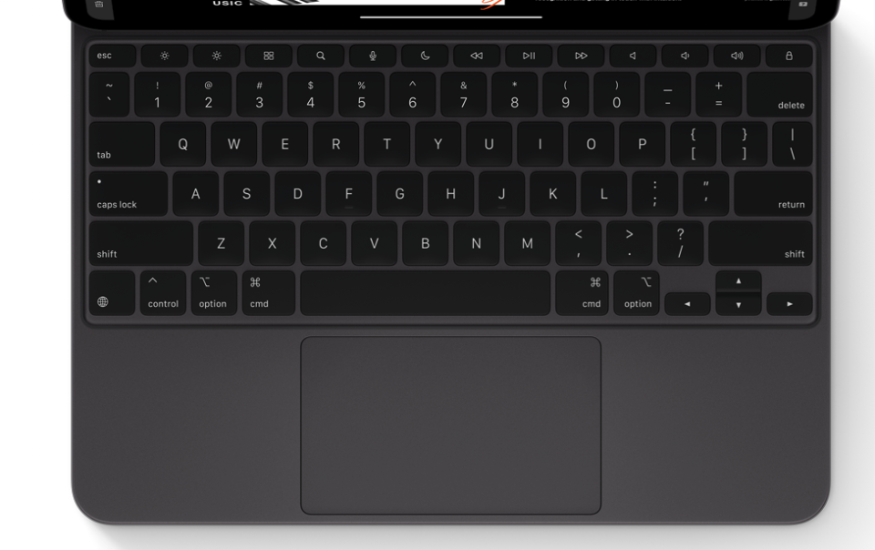 Apple Magic Keyboard for the iPad Pro with the M4 chip.