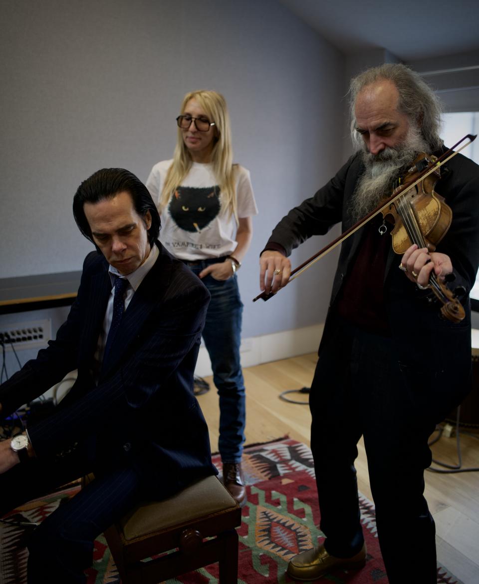 Nick Cave, Warren Ellis and Sam Taylor-Johnson