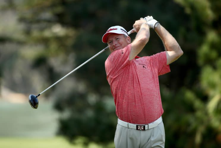 Woody Austin becomes the second pro in as many days to shoot 59. (Getty Images)