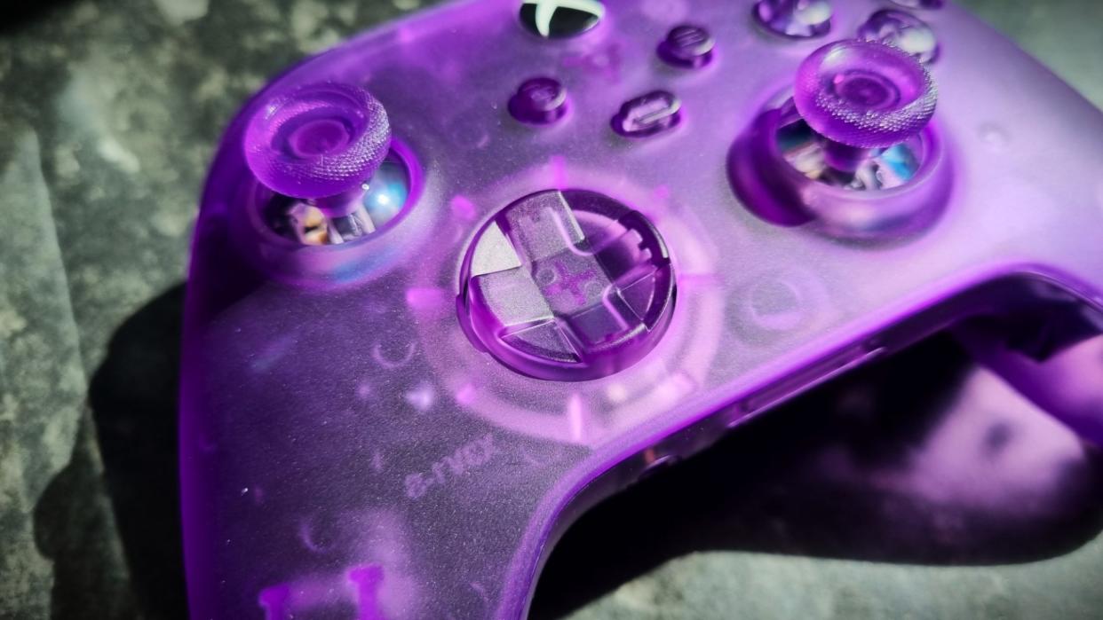  ExtremeRate Atomic Purple Xbox controller housing 