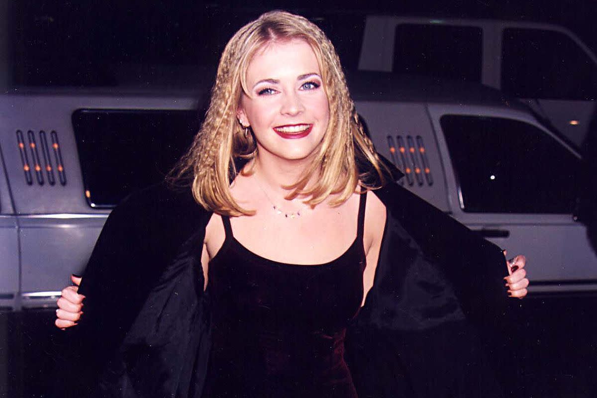 <p>Jeff Kravitz/FilmMagic</p> Melissa Joan Hart at the 1996 Cable Ace Awards