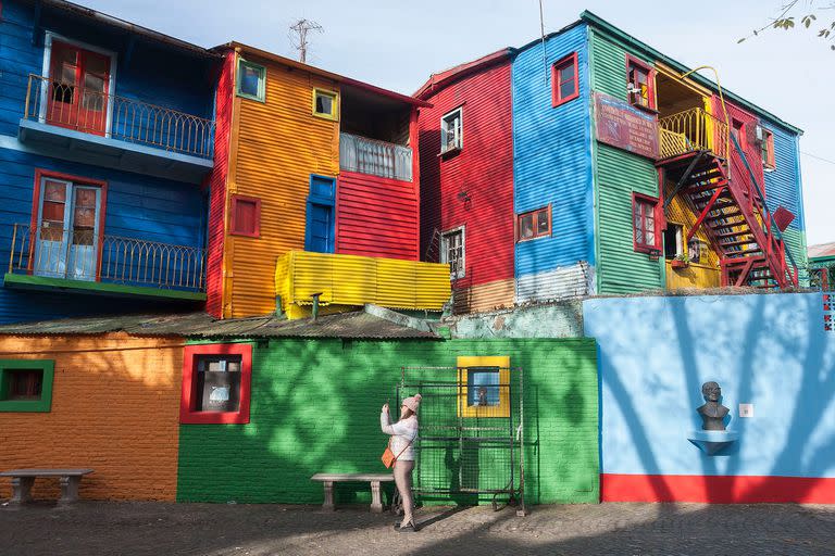 Caminito en La Boca.