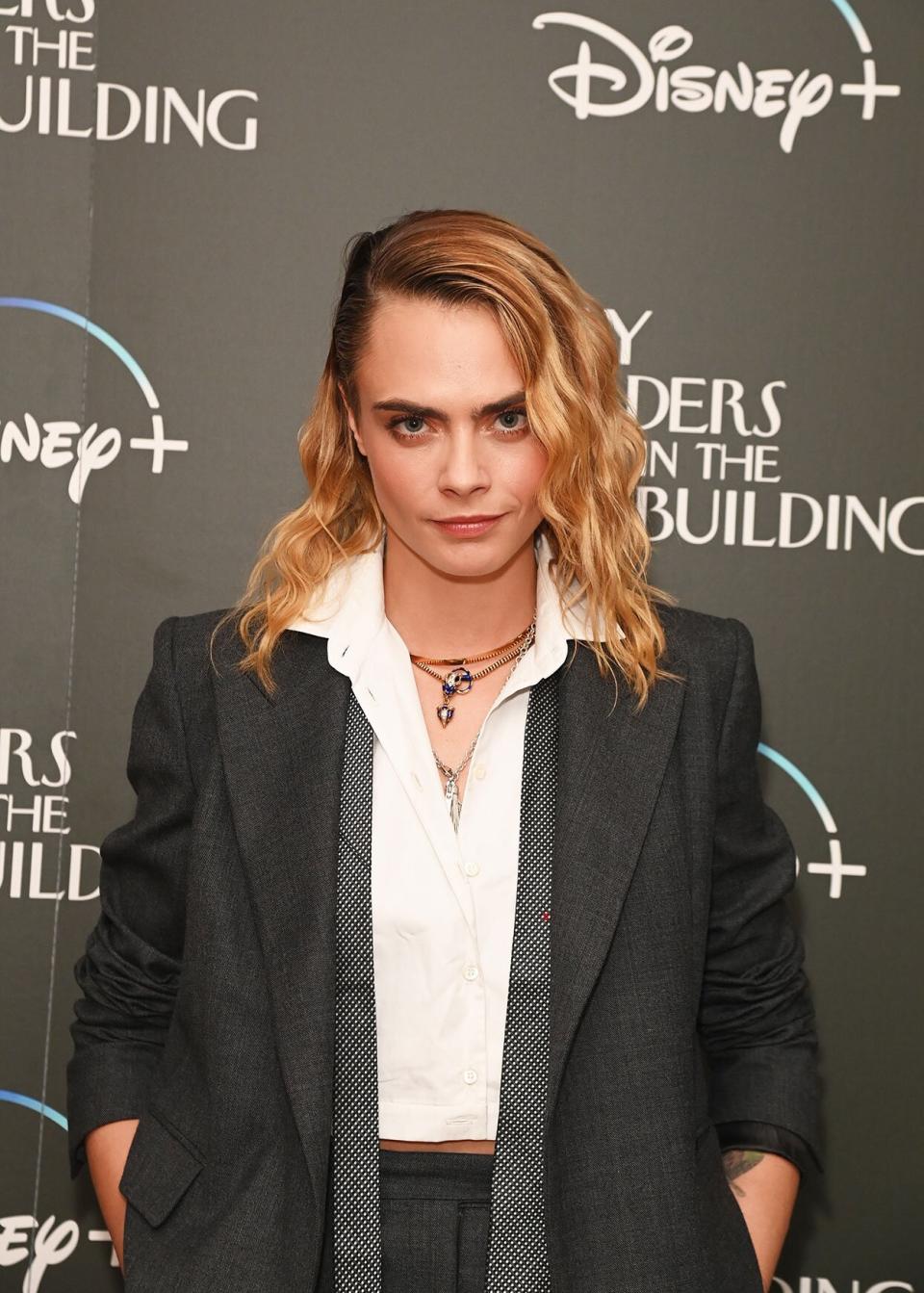 Cara Delevigne at the Only Murders In The Building: Season 2 screening in London