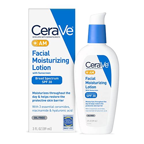 CeraVe AM Facial Moisturizing Lotion SPF 30 (Amazon / Amazon)