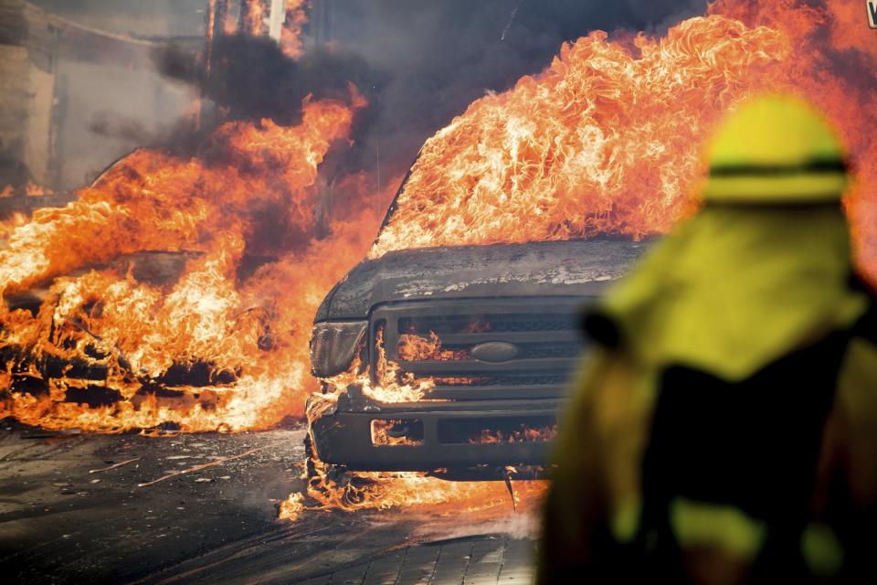 (FOTOS) Infierno en California: los incendios forestales no ceden