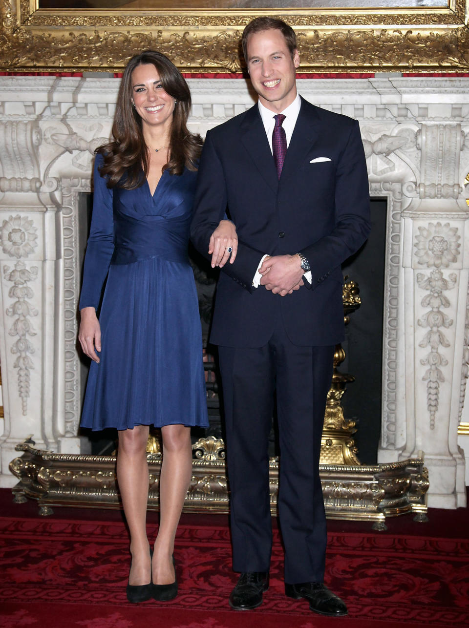 Prince William and Kate Middleton on November 16, 2010 in London, England. (Chris Jackson / Getty Images)