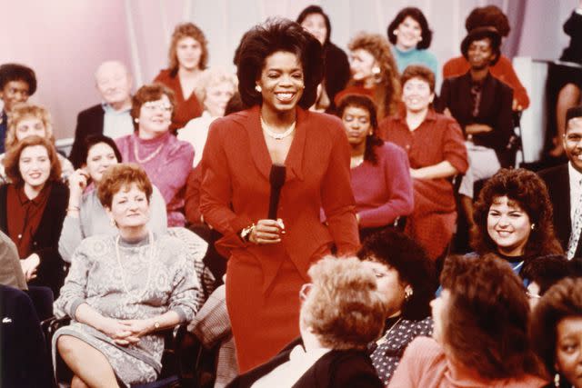 <p>Everett</p> Oprah Winfrey on 'The Oprah Winfrey Show.'