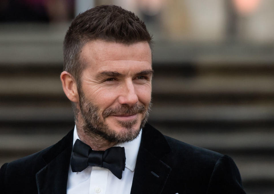 David Beckham in 2019. (Getty Images)