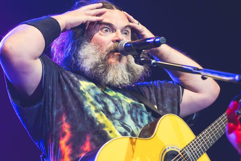 Jack Black at the AO Arena -Credit:Jim Cooke