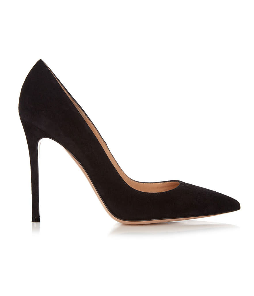 <p>Gianvito Rossi Suede Pumps, $633, <a href="http://www.matchesfashion.com/us/products/Gianvito-Rossi-Gianvito-suede-pumps-1015436#" rel="nofollow noopener" target="_blank" data-ylk="slk:matchesfashion.com;elm:context_link;itc:0;sec:content-canvas" class="link ">matchesfashion.com</a></p>