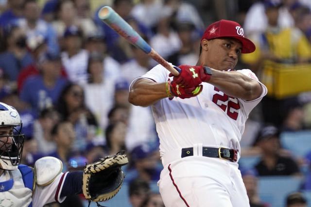 Juan Soto wears Trea Turner jersey at Dodgers game