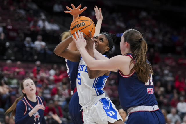 Richardson scores 25 as Duke rallies in second half to beat Richmond 72-61  in women's March Madness - Yahoo Sports