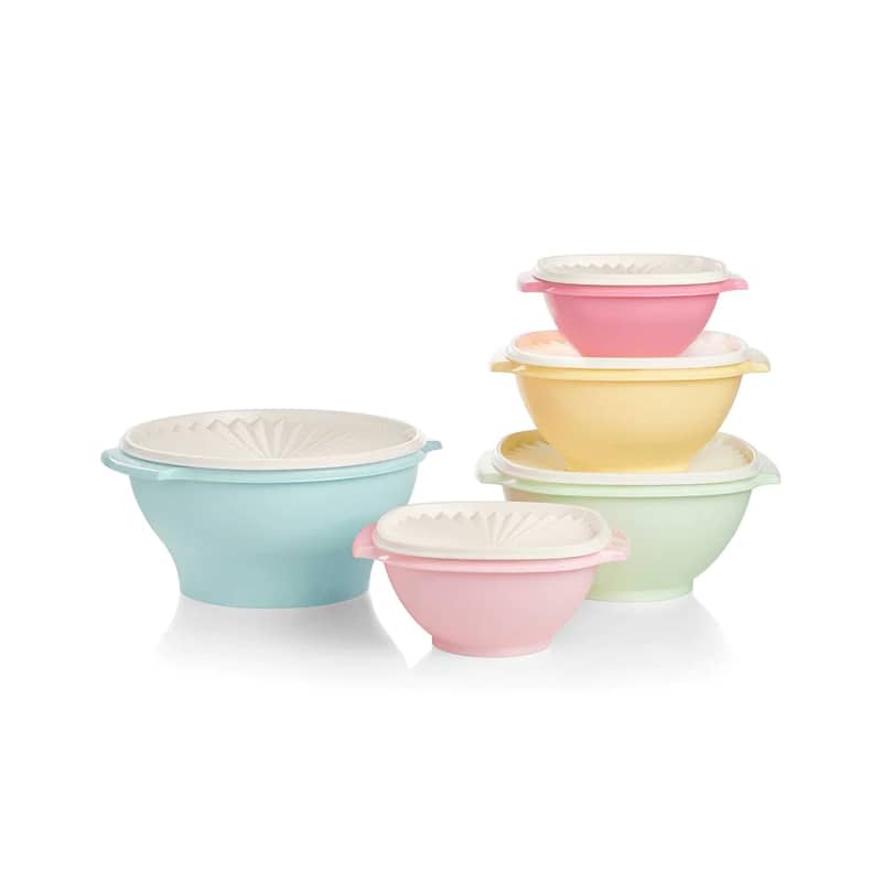 Vintage Servalier 5-Piece Bowl Set