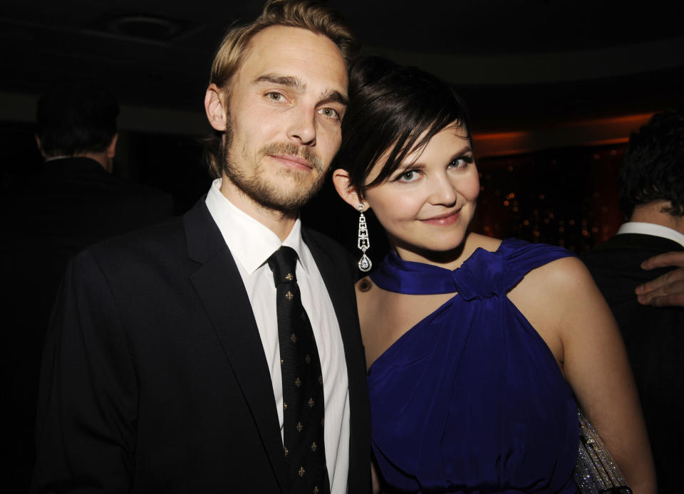 Actress Goodwin and actor Kern attend the HBO after party for the 67th annual Golden Globe Awards in Beverly Hills.