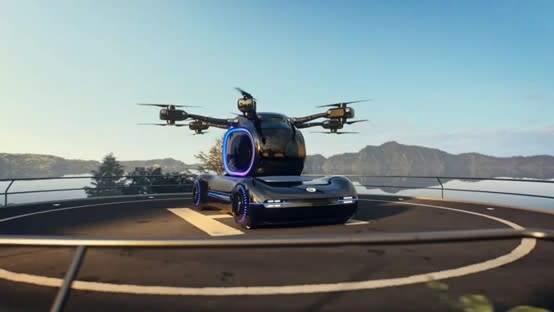 GAC Group’s flying car GOVE