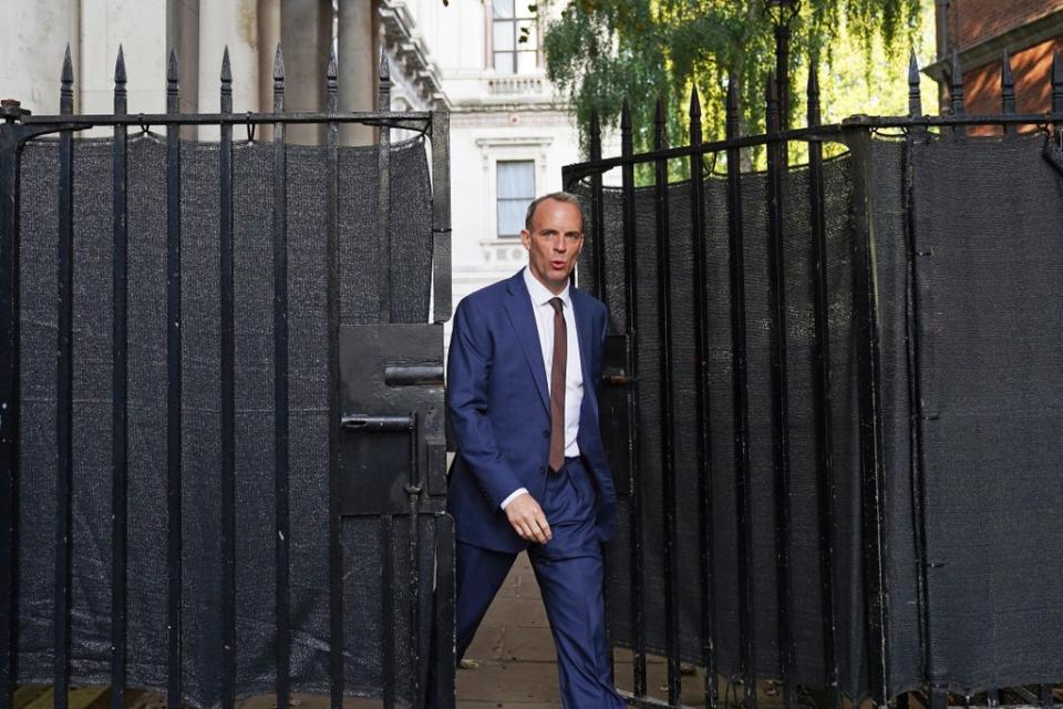 Dominic Raab (Stefan Rousseau/PA) (PA Wire)