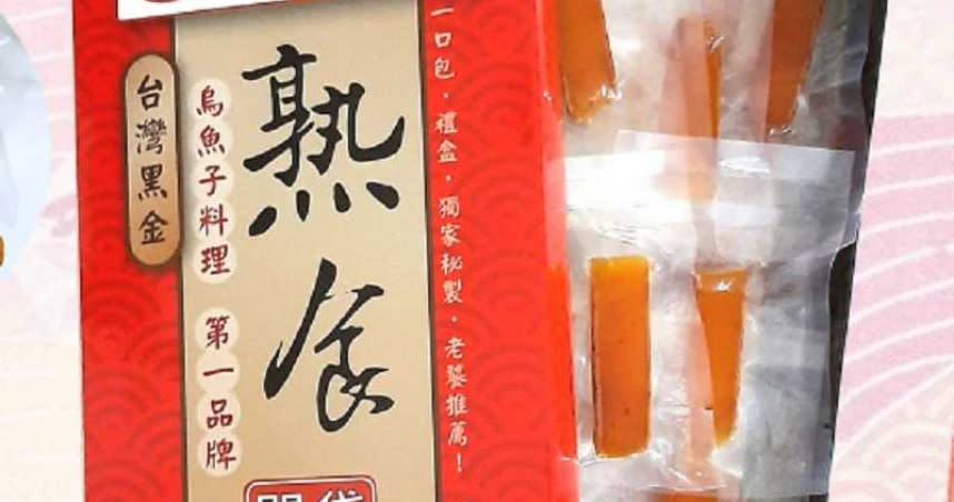 迪化街陳家一口烏魚子為網友熱購商品。（圖／生活市集提供）