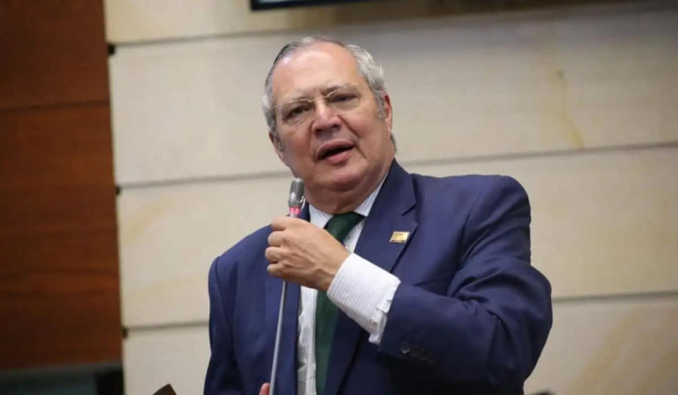 Iván Leonidas Name Vásquez, presidente del Congreso. Foto: Senado de la República