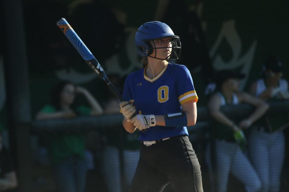 Ontario's Lena Creed's two-out, two-RBI double in teh fourth inning was the flake that turned into a massive snowball during the Warriors' 13-3 win over Clear Fork on Wednesday night.
