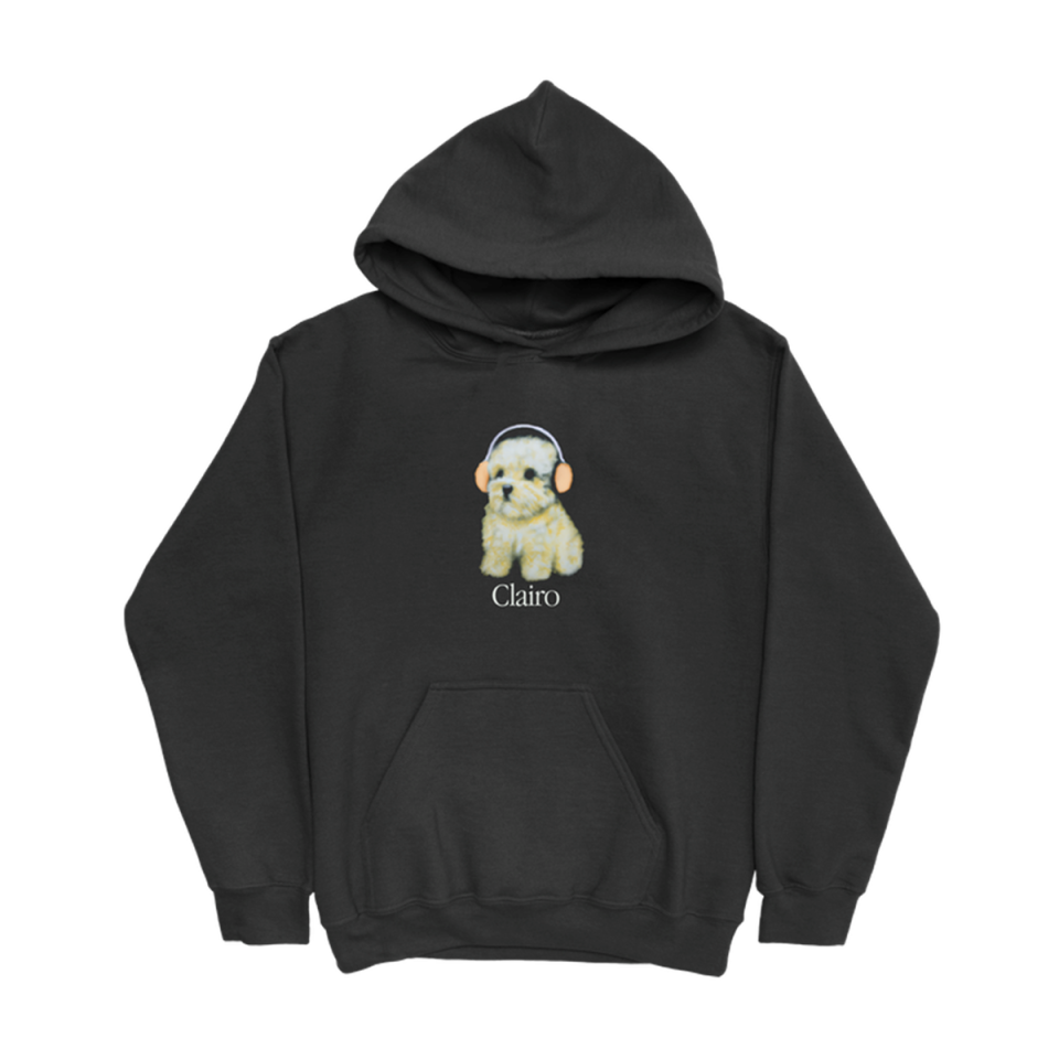 Clairo, Dog hoodie, $70, clairo.com (currently sold out) (Clairo)