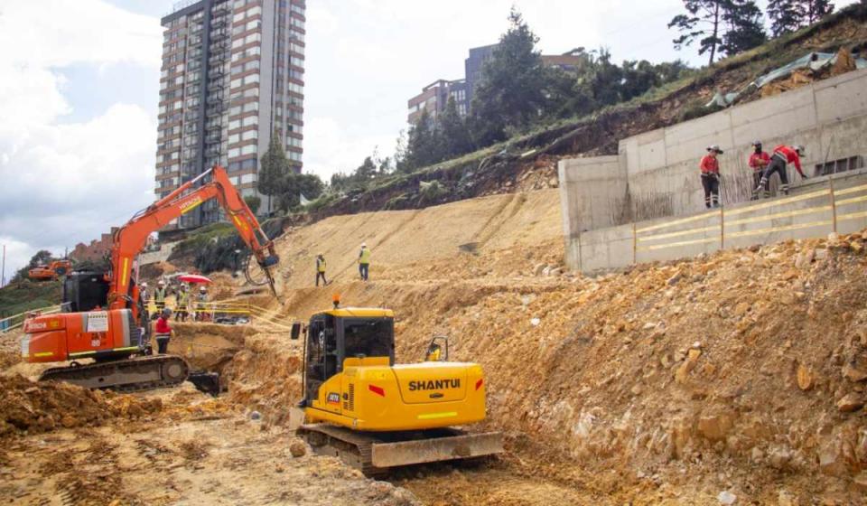 Las obras de la Avenida Rincón beneficiarán a más de 1,3 millones de ciudadanos para entrar y salir a la localida de Suba (Bogotá). Foto: IDU