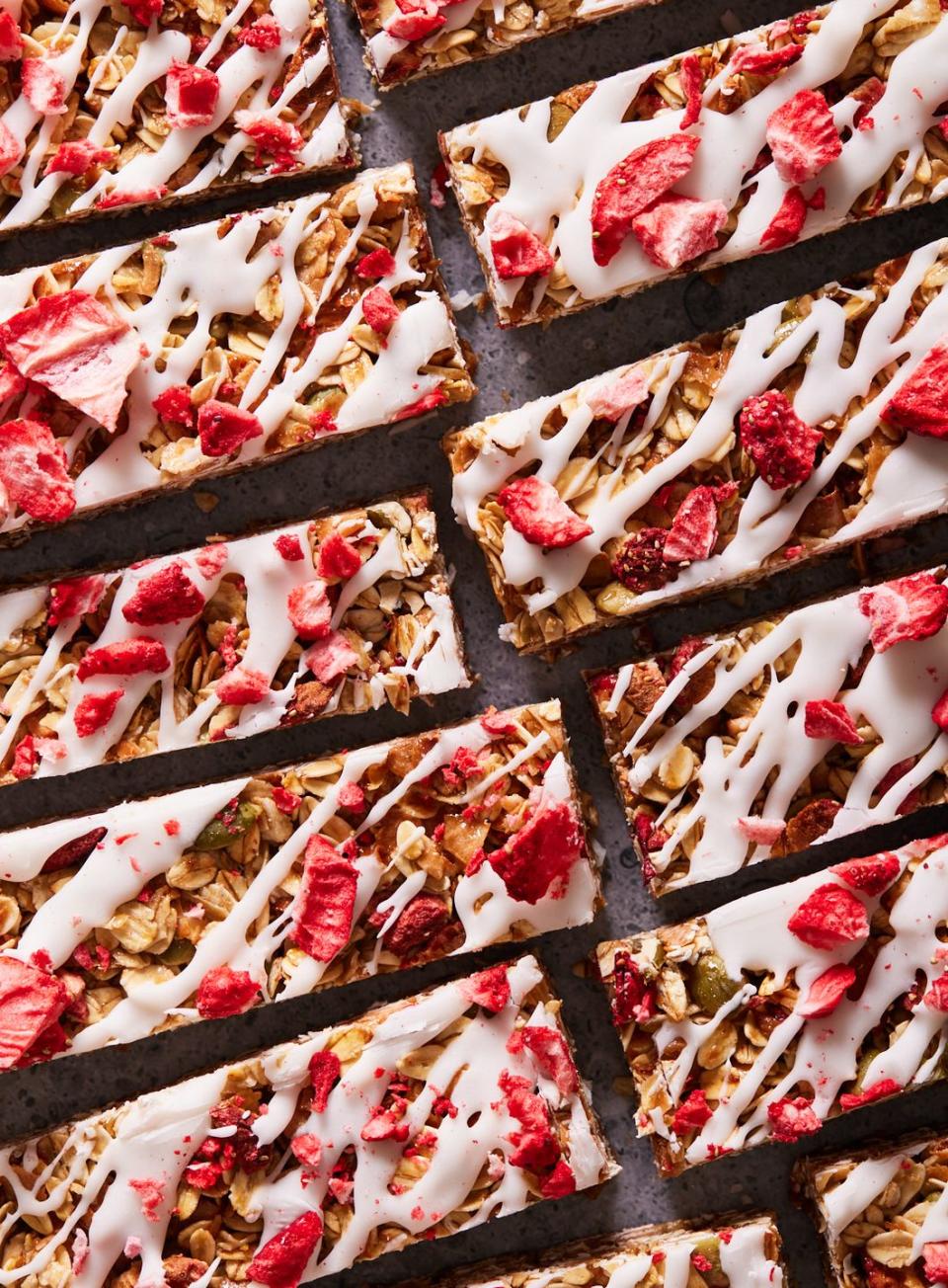 strawberry 'n cream granola bars