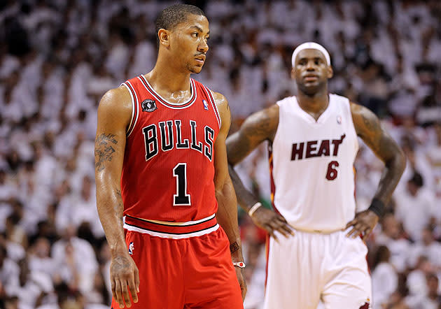 Derrick Rose Out of the 2012 NBA Playoffs: Is LeBron James Getting