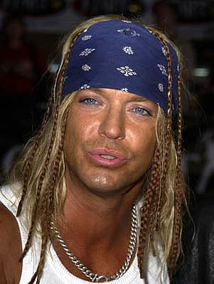 Bret Michaels of Poison at the Westwood premiere of Warner Brothers' Rock Star