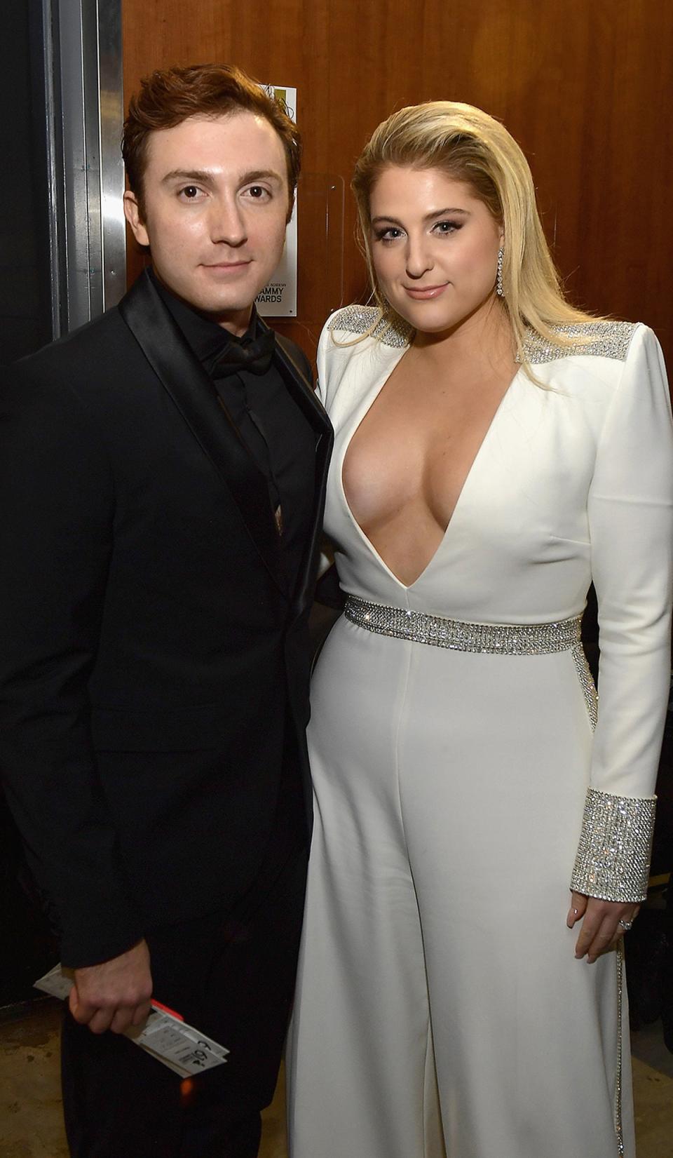 Meghan Trainor, who has discussed how her vaginismus has affected her marriage to actor Daryl Sabara (Getty)