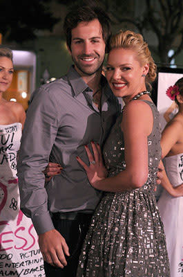 Katherine Heigl and husband Josh Kelley at the Los Angeles premiere of 20th Century Fox's 27 Dresses