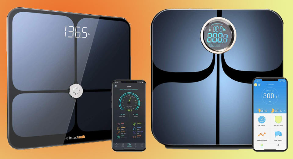 Smart scales put all your health data in the palm of your hand. (Photo: Amazon)