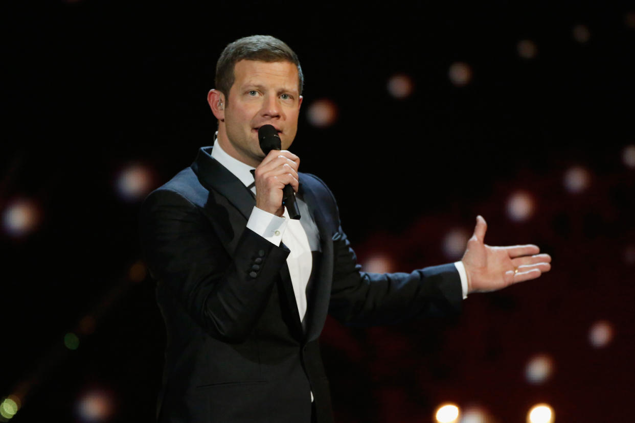 New role: Dermot O'Leary could host the BRIT Awards: Tristan Fewings/Getty